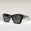 Acetato nero quadrato P home Occhiali da sole sexy da donna uomo Shades pr09vz Prodotti caldi di tendenza lettera incisa Retro Shades For Women Occhiali da sole femminili Mens lunetta