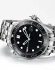 007 Orologio da uomo in edizione limitata con quadrante nero orologio automatico in acciaio inossidabile con timer professionale 43mm 261f