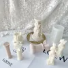 Colonna romana d'epoca ritratto fai da te dea in silicone profumato corpo umano stampo per candele in gesso 220629