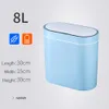 8L7L poubelles intelligentes poubelle à induction automatique électronique ménage cuisine toilettes étanche fente étroite283v3269680