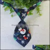 Imprezy favor dostarcza świąteczne domowe ogród dzieci drukowanie muszki Bożego Narodzenia dziecięce krawat