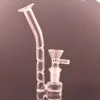 Glass Beaker Bong Ash Catchers DIY 3 in 1 DAB Rig Ash Catcher Bong with J-Hook 어댑터 플라스틱 Keck 클립 흡연 수도관