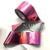 37 couleurs 1 rouleau 120Mx4CM Laser holographique argent Nail Art autocollants feuilles transfert papier pêche leurre bricolage 220607