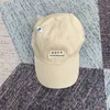 高品質1野球帽ロゴ男性女性ベージュの旅行帽子