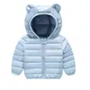 Jaqueta quente de inverno para meninos e meninas Autumn Hooded Jackets Baby Down Jackets Crianças Jaquetas Crianças Roupas 1-5y J220718