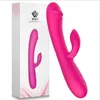 Vibrador de brinquedos sexuais Massageador duplo Xiaoai Simulação Pênis Penis Cabeça Vibrador USB Vibração Vibração Masturbadora Feminina Produtos H1RK M3ZJ Zoy6