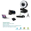 4K1080p HD WebCam مع Microphone Autofocus LED Camera 3 Lister Light Kameras for Computer PC Recording WebCAMS6246136