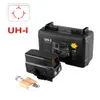 Viseur holographique optique tactique UH1 Red Dot Reflex avec charge USB pour fusil de chasse Airsoft Mount 20mm noir