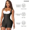 Mulheres Corset Fajas Colombianas Shapewear Hip levantando os shorts siameses shorts Slimming ombreputão 220506