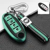 Leather TPU Car 4Button Key Case Cover Keychain for Infiniti Nissan Altima Maxima Murano Rogue Sentra 370z Protector Accessories3338298