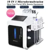 أحدث microdermabrasing microdermargarrasion 10 في 1 آلة تجميل صبغ العلاج.