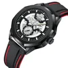Montre-bracelets Relogio Masculino Nibosi Sport Mens Watchs Top Imperproof-Wristwatch Watch for Men Fashion Chronograph Clock