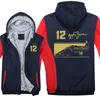 Luvtröjor för herr Tröjor Ayrton Senna Hoody Herr Cool Thicken Vintertröja Pullover Mans Streetwear Coat Herr