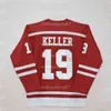 Chen37 C26 NIK1 211Boston University 3 Charlie Coyle 7 Charlie McAvoy 9 Jack Eichel #19 Clayton Keller 20 Diffley Red Patches Custom Hockey Jersey