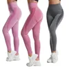 Pantaloni da yoga per donna Pantaloni da allenamento a vita alta Leggings per donna Designer da palestra Elastic Fitness Lady Complessiva Collant completo Muilt Colore Nero Grigio Rosa