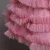 Vestiti da ragazza Toddler Baby Girl Tutu Party Dress For Girls 1 Years Bithday Wedding Kids Paillettes Bow Elegant Princess Children ClothesGirl's