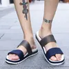 COSLONY SANDALS Terlik Erkekler Yaz Moda Peep Toe Çevirme Erkek Açık Terlik Kaymaz Düz Plaj Slaytlar Ev Nefes Terlik Modası Ayakkabı Mutlu F 14ID #