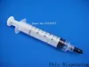 100 sets / lot Dispensing Syringes 10cc 10ml Plastic with tip cap