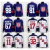 VipCeoWorld Cup 2016 Team USA Maglie da hockey US 11 Zach Parise 88 Patrick Kane 81 Phil Kessel 32 Jonathan Quick 67 Max Pacioretty 17 Ryan Kesler