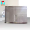 Armário de parede de cozinha em aço inoxidável com porta de deslizamento/gabinete s/s de atacado S/s Comercial