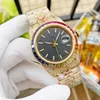 다이아몬드 시계 자동 기계식 시계 41mm 다이아몬드 베젤 사파이어 방수 남성 손목 시계 디자이너 손목 시계 Montre de Luxe