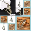 Hangende kettingen Mermaid ketting Bronze ketting Vipjewel drop levering 2021 Sieraden Hangers Vipjewel Dhjng