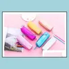 Purse Iridescent Laser Pencil Case Quality Pu School Supplies Stationery Gift Pencilcase Cute Box Tools Drop Delivery 2021 Baby Kids Dhhpt