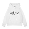 Mens Hoodies Sweatshirts Palms Designer Hoodie Flocked Handduk Broderad Shark Hoody Men Angle Women Sweaters Hooded