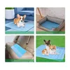 Pens köpek ped Soğutma Yaz Köpekleri Pades Kedi Battaniyesi Kanepe Nefes Alabilir Evcil Yatak Yıkanabilir Küçük ve Orta Köpekler