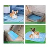 pens Dog pad cooling summer dogs pades cat blanket sofa breathable pet bed washable small and medium dogs