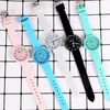 Wristwatches Women Candy Color Quartz Wrist Watch Lady Silicone Band Simple Style Watches For Luxury Relojes Para Mujer 1pcWristwatches