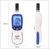 Handheld Digital Temperaturer Pyrometer Humidity Meter Indore Outdore Mini Hygrometer Weather Station Controller WT83