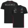 F1 T-shirt Formel 1 t-shirt racing kostym kortärmad sommarlApel polo skjorta avslappnade sportskjortor kvinnor herrar bil t-sh309v