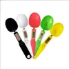 Scade di pesatura del cucchiaio digitale 6 colori 500 g/0,1 g scale alimentari per laboratorio di precisione per le forniture domestiche ingredienti