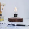 Magnetisk levitationsskrivbordslampa Kreativitet flytande LED -glödlampa för födelsedagspresent flytande nattljus för hemmakontorsdekoration