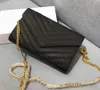 2022SS Luxurys 디자이너 가죽 가방 여성 정품 핸드백 크로스 바디 레이디 어깨 숄더 woc loulou bag 플립 커버 페미 토트 코인 지갑 토트