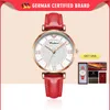 ساعة Wristwatches Gold Watch Women Watches Ladies Creative Steel Women's Bracelet Female Clock Clock Relogio Femininowristwatches