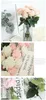 装飾ローズ人工花シルクフラワーフローラルラテックスリアルタッチバラの結婚式ブーケバレンタインデーホームパーティーデザインFY4644