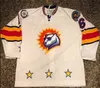 MThr 2020 Customize Vintage Rare Orlando Solar Bears Hockey Jersey Embroidery Stitched any number and name Jerseys