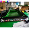 Vente chaude Humain Gonflable Snooker Football/Soccer Table Piscine Portable Snookball Drôle Intérieur En Plein Air Sport Jeux