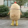 Costume da mascotte di pollo giallo di Hallowee Personaggio a tema anime dei cartoni animati Abito da carnevale per adulti unisex Abito da festa di fantasia natalizio