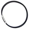 Sample Black Leather Necklace Long Rope Cord/String Pendant Necklaces Making+Bayonet Clasps Jewelry For Man And Women Chokers208J