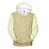 Sweats à capuche pour hommes Sweatshirts Lianshuo 2022 Antique Couleur Correspondant Modèle Mode Casual 3D Impression Polaire Pull à capuche Printemps et automne