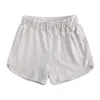 Children's Solid Color Shorts Pant Korean Boys And Girls Striped Edge Pants Loose Sports Short M4130