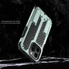 Moda Popular TPU PC Phone Caso Combo Combo Rugged Kickstand Helder Case para iPhone 14 13 12 11 Pro Max XR 8 7 Plus Cover