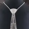 Hanger ketting ontwerper sieraden mode kettingen zilveren cadeau voor dames bruiloft bling hangers link ketting ketting
