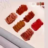 Lucidalabbra Tè al latte 6 colori Rossetto liquido opaco Cosmetici coreani Smalto Velluto impermeabile a lunga durata TSLM2Lip