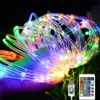 RGB LED Light Slang 5m 10m 20m USB Fairy String Remote REGELSCHUWING Waterdicht Garlandlicht