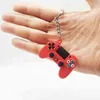 4Pcs Durable PVC Video Game Controller Handle Pendant Keychain Game Player Keyring Game Supplies Fashion Jewelry Unisex AA220318