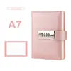 Petit bloc-notes A7 Notebook Journal avec ligne de verrouillage Agenda Agenda Planner Papeterie Organisateur Office School Sketchbook Note Book 220401